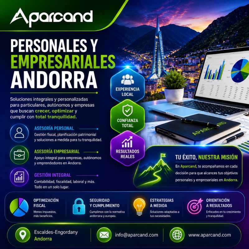 Personales y Empresariales Andorra | Aparcand